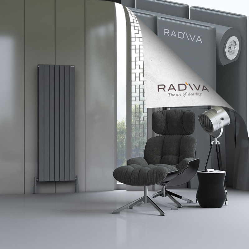 Oti Aluminium Radiator 1600x514 Anthracite 