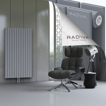 Oti Aluminium Radiator 1600x884 Grey Bottom Middle 50mm