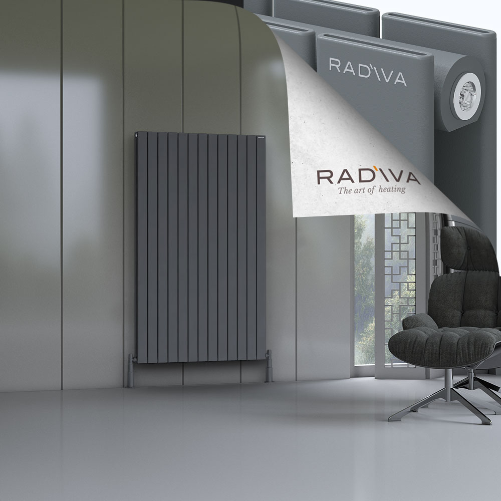 Oti Aluminium Radiator 1600x958 Anthracite - 1