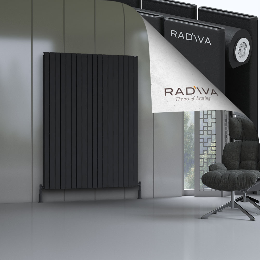 Oti Aluminium Radiator 1800x1328 Black - 1