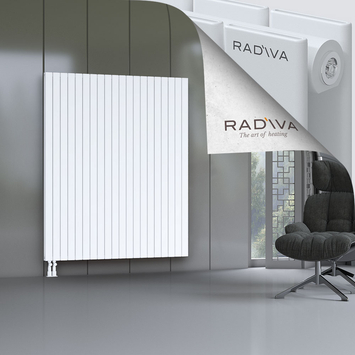 Oti Aluminium Radiator 1800x1476 White Bottom Left 50mm