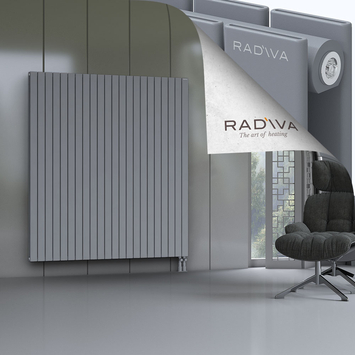 Oti Aluminium Radiator 1800x1624 Grey Bottom Right 50mm