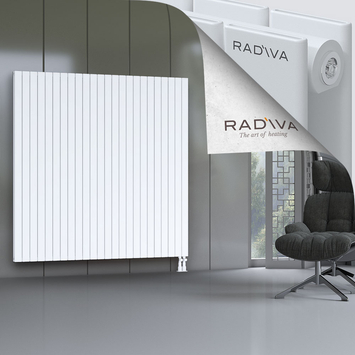 Oti Aluminium Radiator 1800x1772 White Bottom Right 50mm