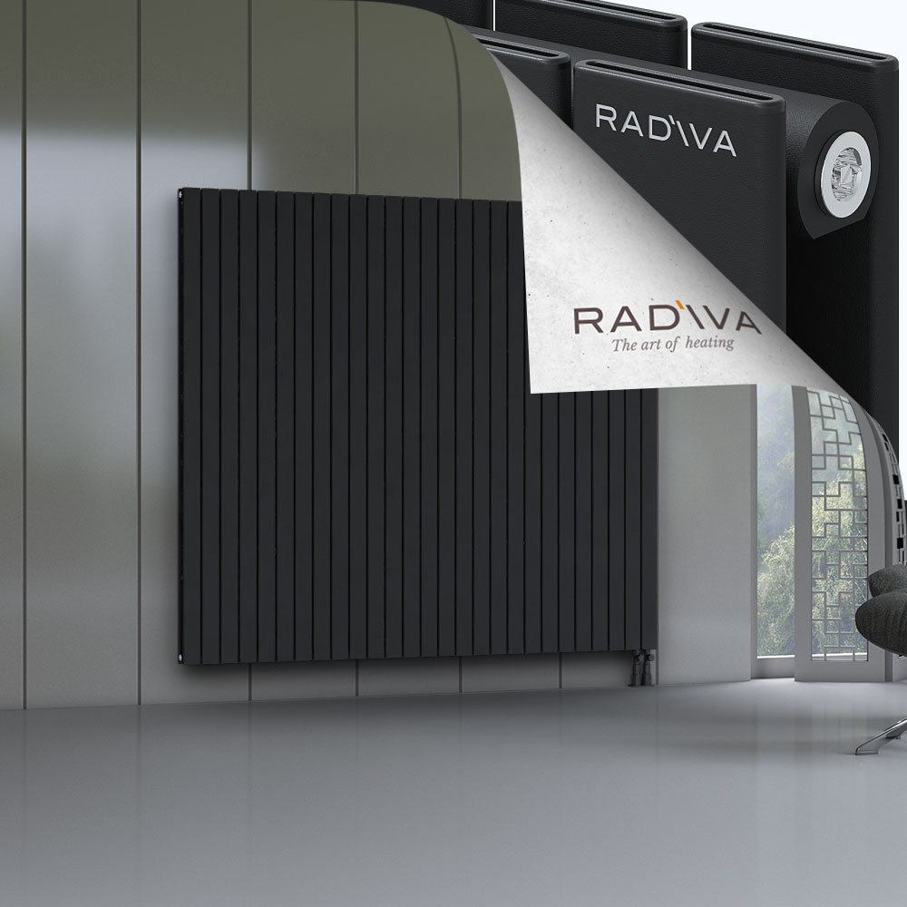 Oti Aluminium Radiator 1800x1994 Black - 3