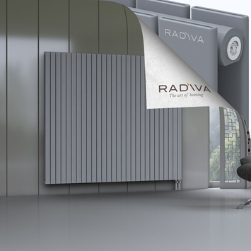 Oti Aluminium Radiator 1800x2068 Grey Bottom Right 50mm