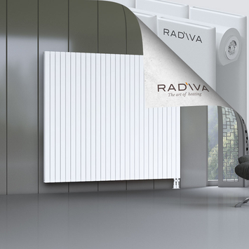 Oti Aluminium Radiator 1800x2068 White Bottom Right 50mm