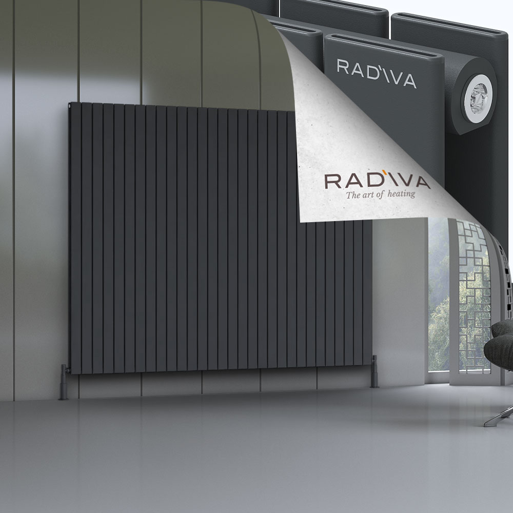 Oti Aluminium Radiator 1800x2216 Dark Anthracite - 1