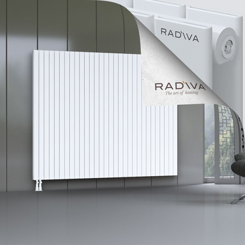 Oti Aluminium Radiator 1800x2216 White Bottom Left 50mm