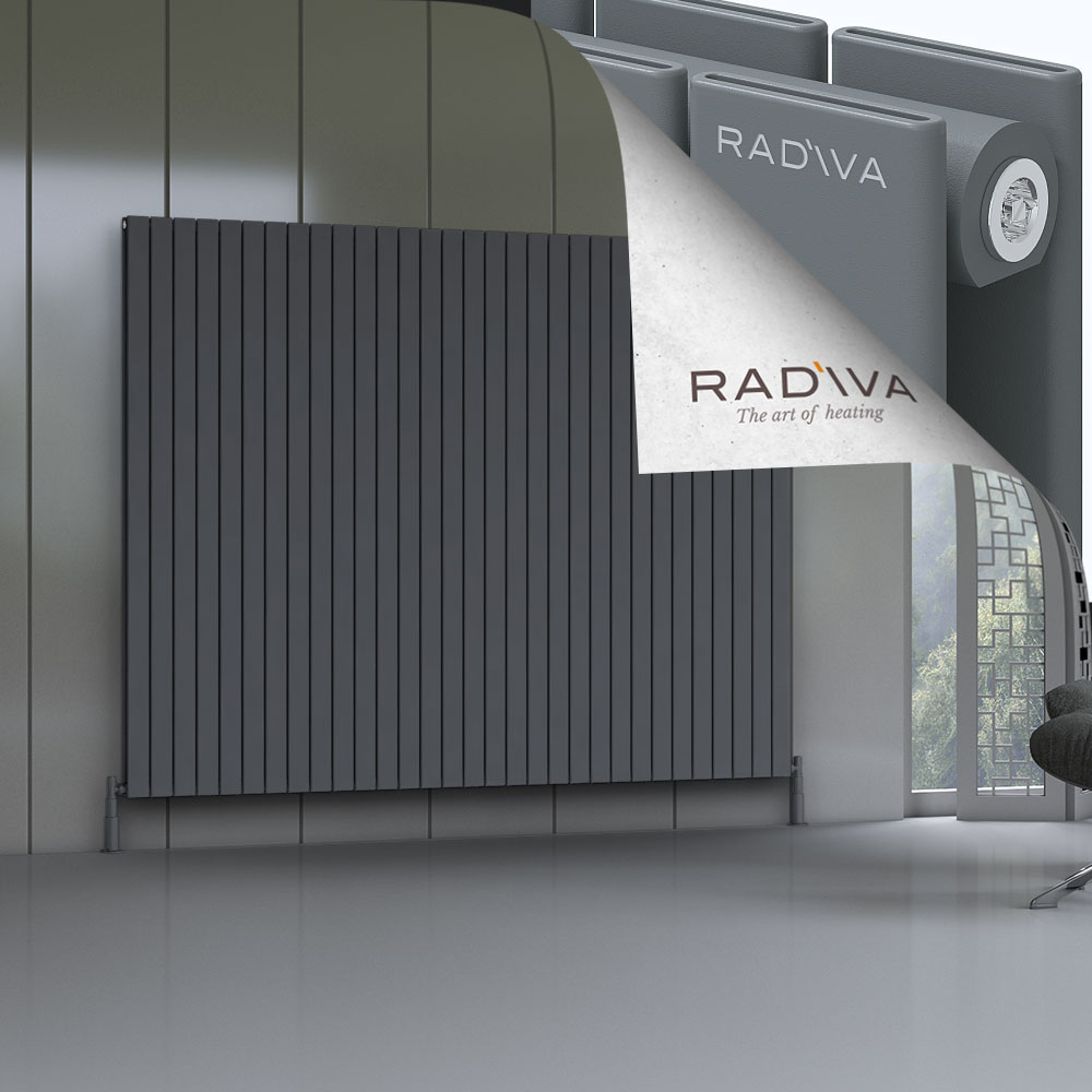 Oti Aluminium Radiator 1800x2290 Anthracite - 1