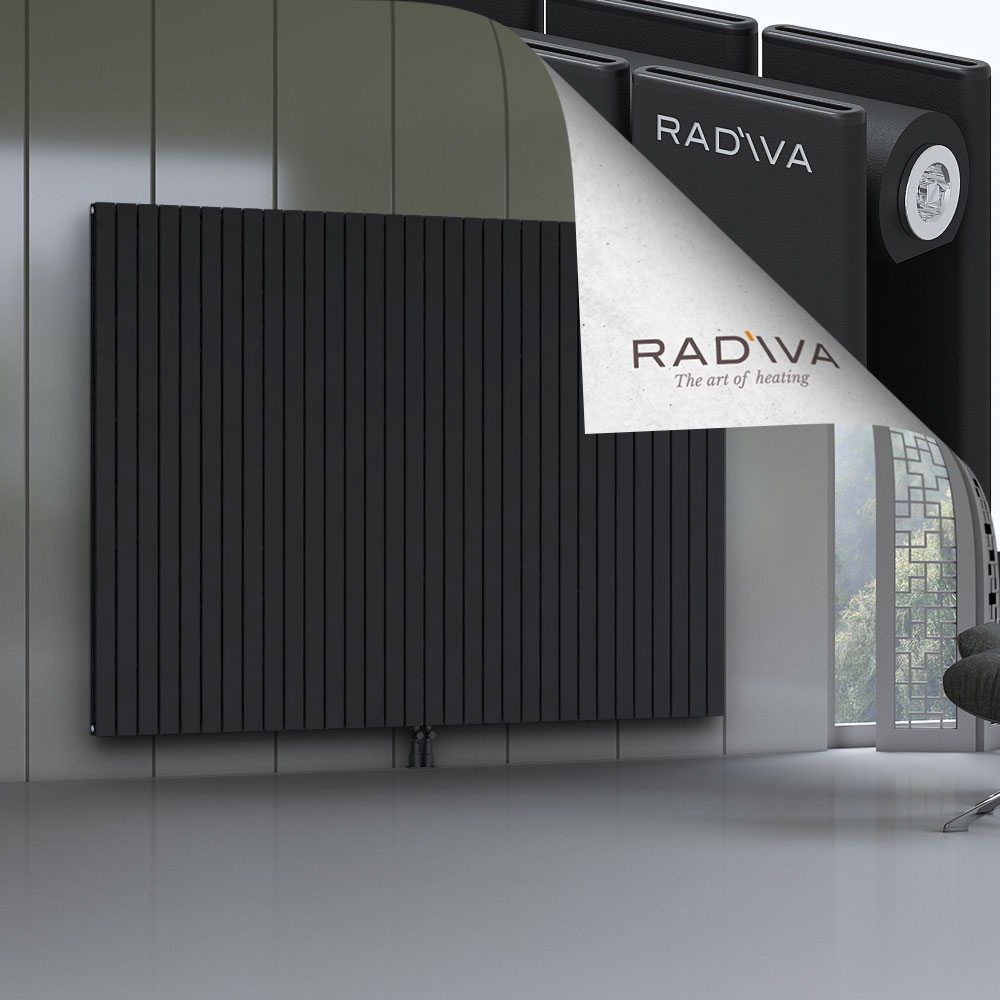 Oti Aluminium Radiator 1800x2364 Black - 2