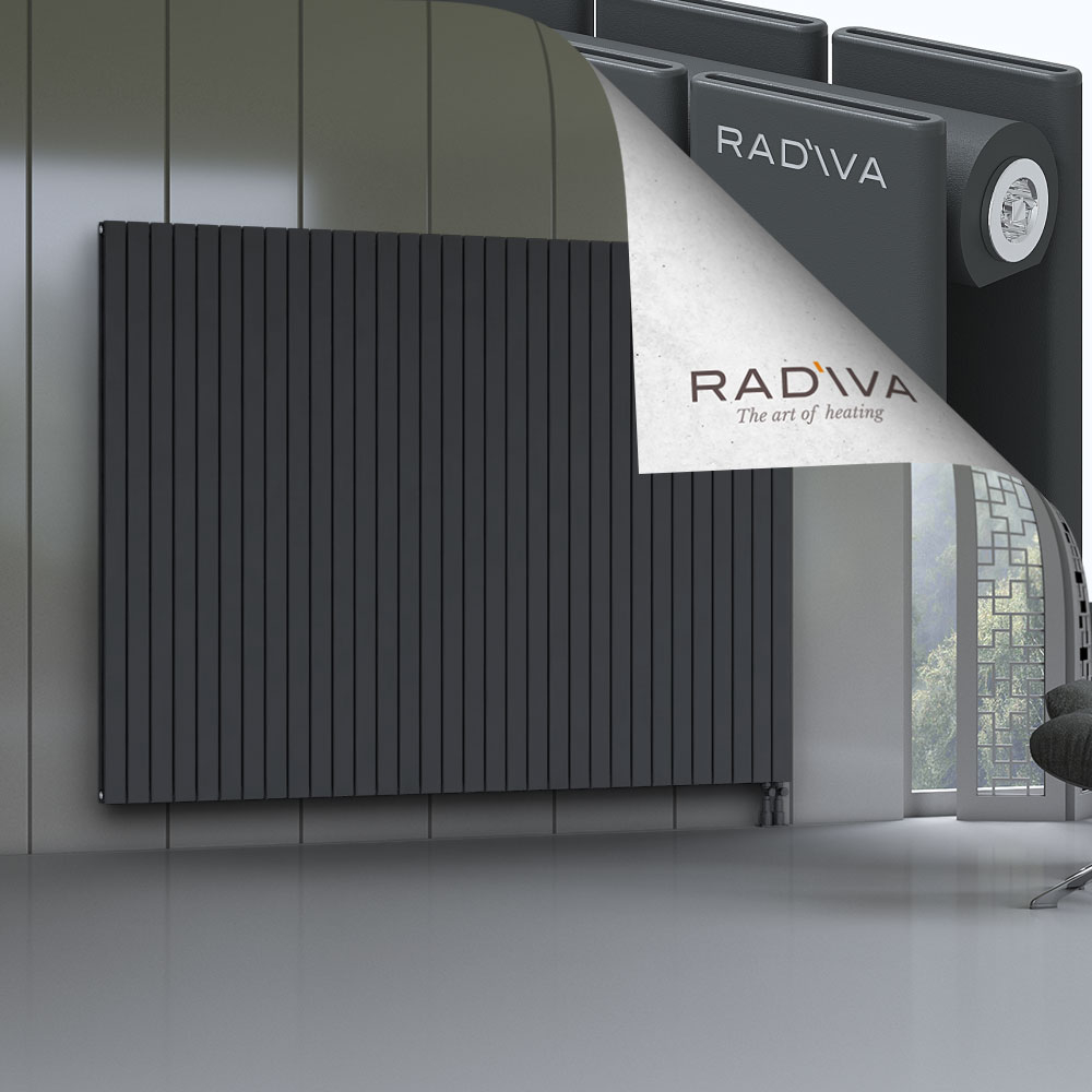 Oti Aluminium Radiator 1800x2364 Dark Anthracite - 3