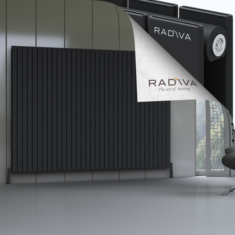 Oti Aluminium Radiator 1800x2512 Black - 1