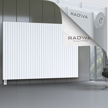 Oti Aluminium Radiator 1800x2586 White Bottom Left 50mm