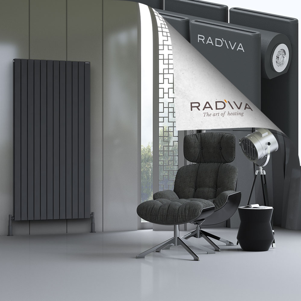 Oti Aluminium Radiator 1800x884 Dark Anthracite - 1