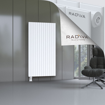 Oti Aluminium Radiator 1800x958 White Bottom Left 50mm