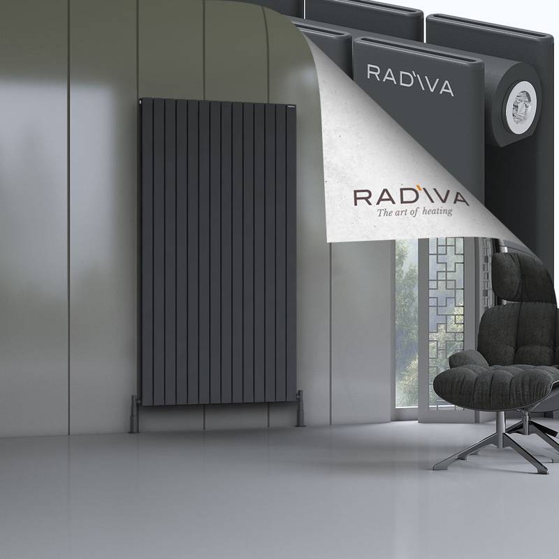 Oti Aluminium Radiator 1900x1032 Dark Anthracite 