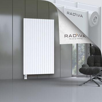Oti Aluminium Radiator 1900x1106 White Bottom Left 50mm