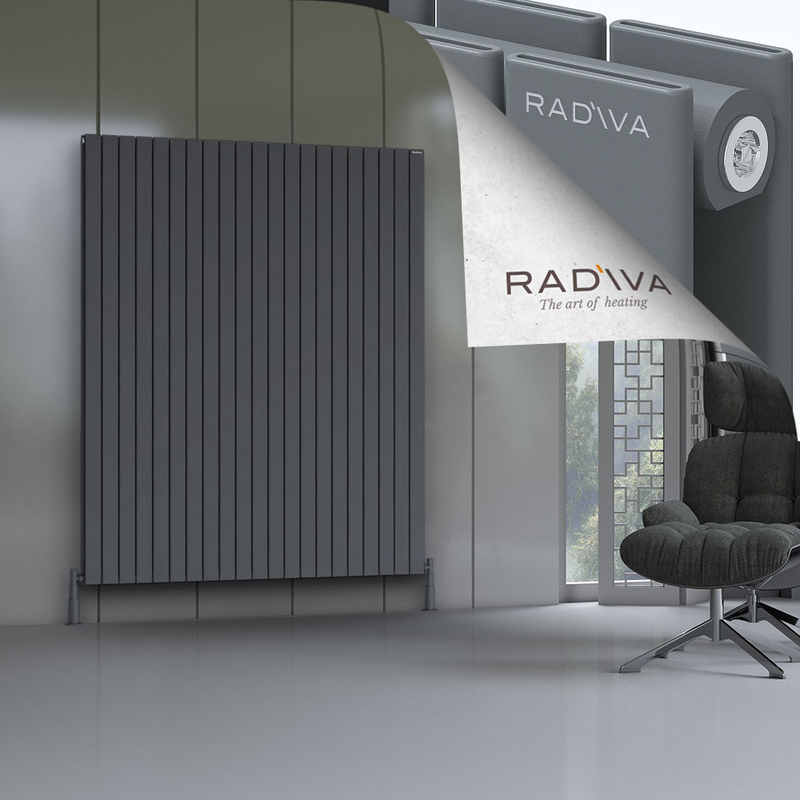 Oti Aluminium Radiator 1900x1550 Anthracite 
