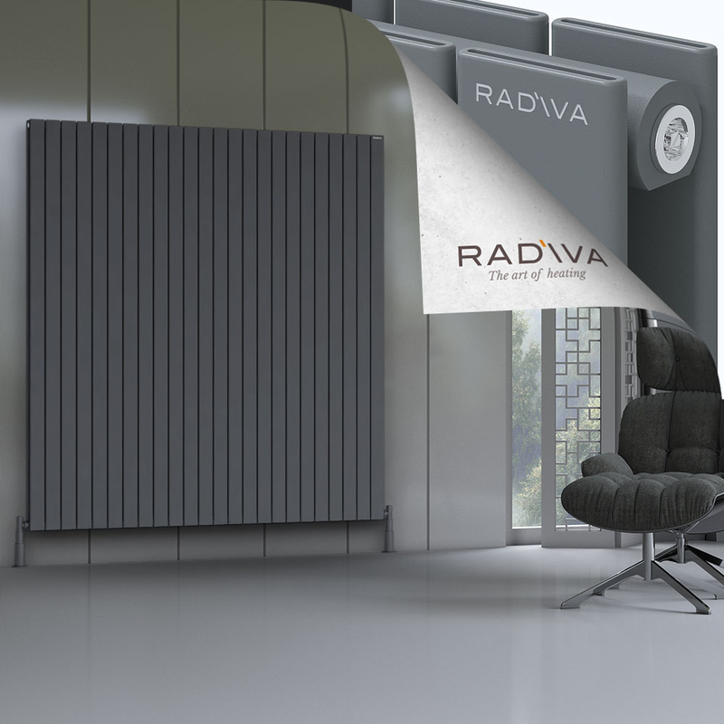 Oti Aluminium Radiator 1900x1772 Anthracite 