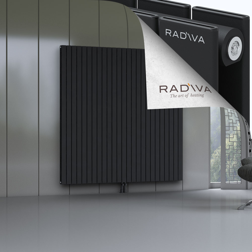 Oti Aluminium Radiator 1900x1846 Black - 2