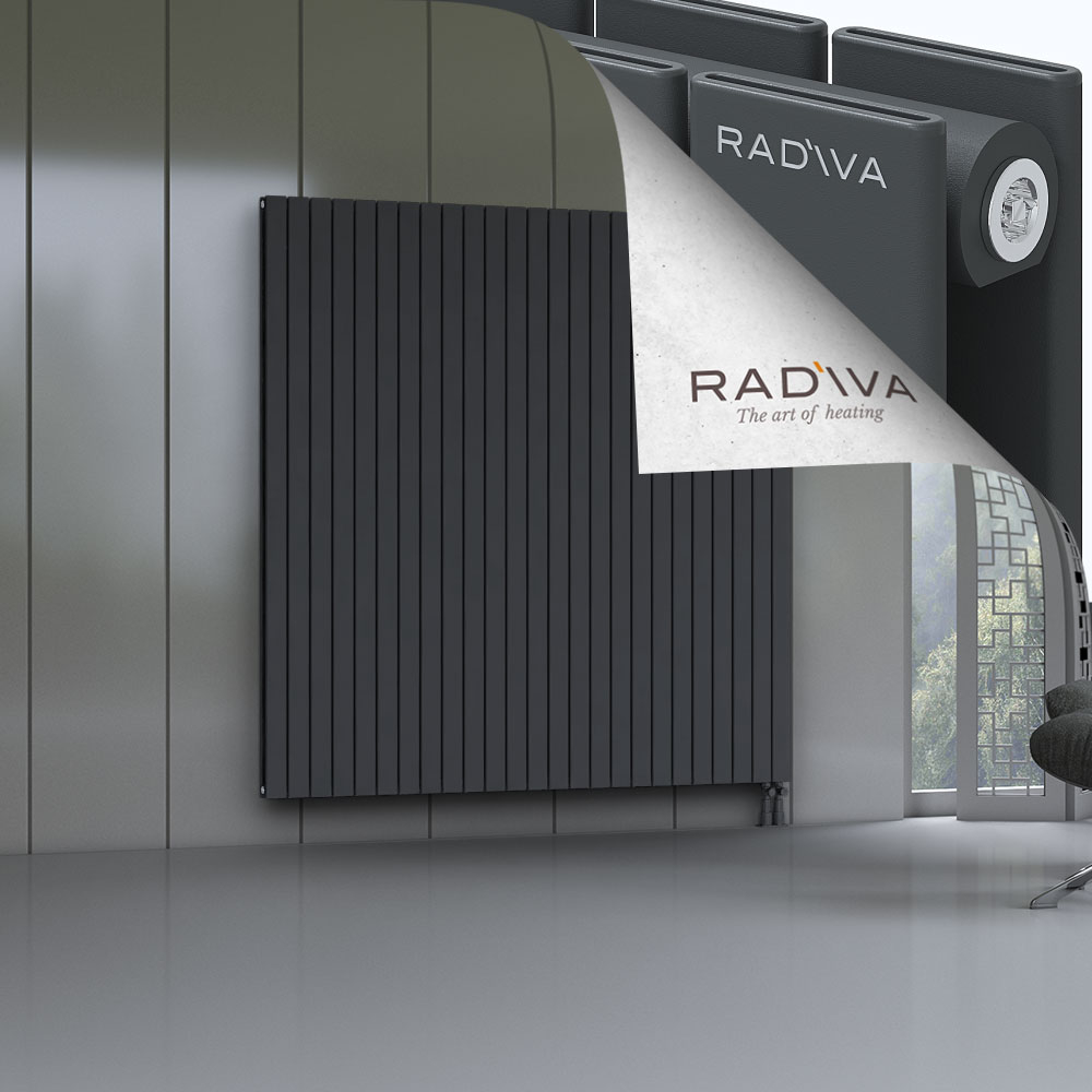 Oti Aluminium Radiator 1900x1846 Dark Anthracite - 3