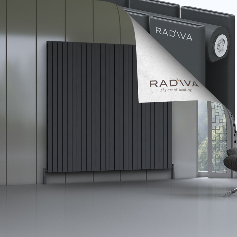 Oti Aluminium Radiator 1900x1994 Dark Anthracite 