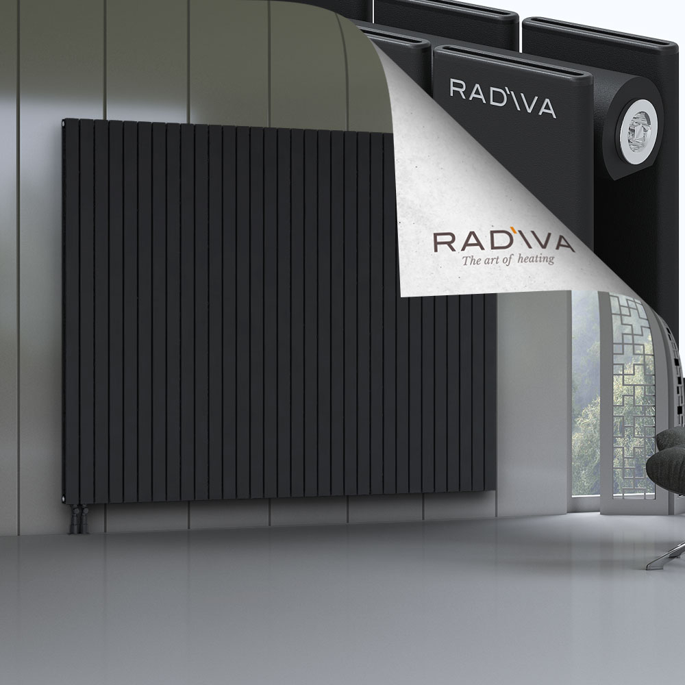 Oti Aluminium Radiator 1900x2364 Black - 4