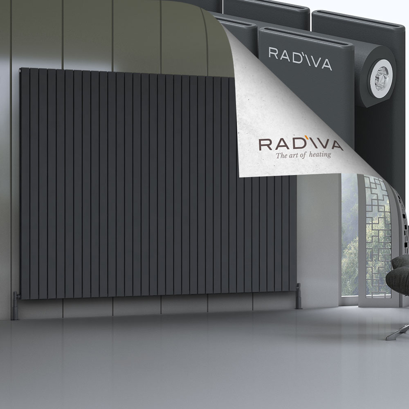 Oti Aluminium Radiator 1900x2512 Dark Anthracite 
