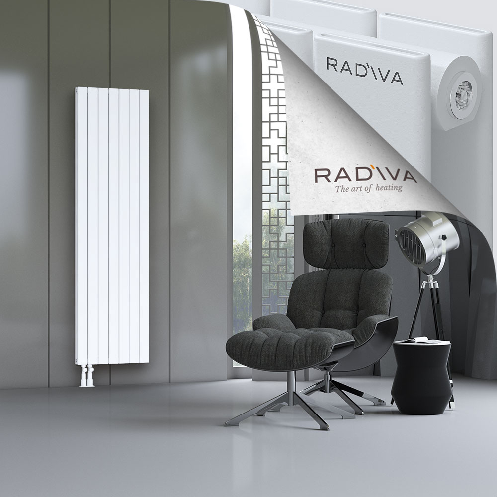 Oti Aluminium Radiator 1900x514 White - 4