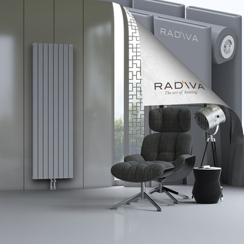 Oti Aluminium Radiator 1900x588 Grey Bottom Middle 50mm