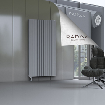 Oti Aluminium Radiator 1900x958 Grey Bottom Left 50mm