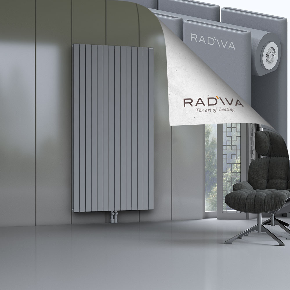 Oti Aluminium Radiator 2000x1032 Grey - 2