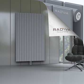 Oti Aluminium Radiator 2000x1254 Grey Bottom Middle 50mm