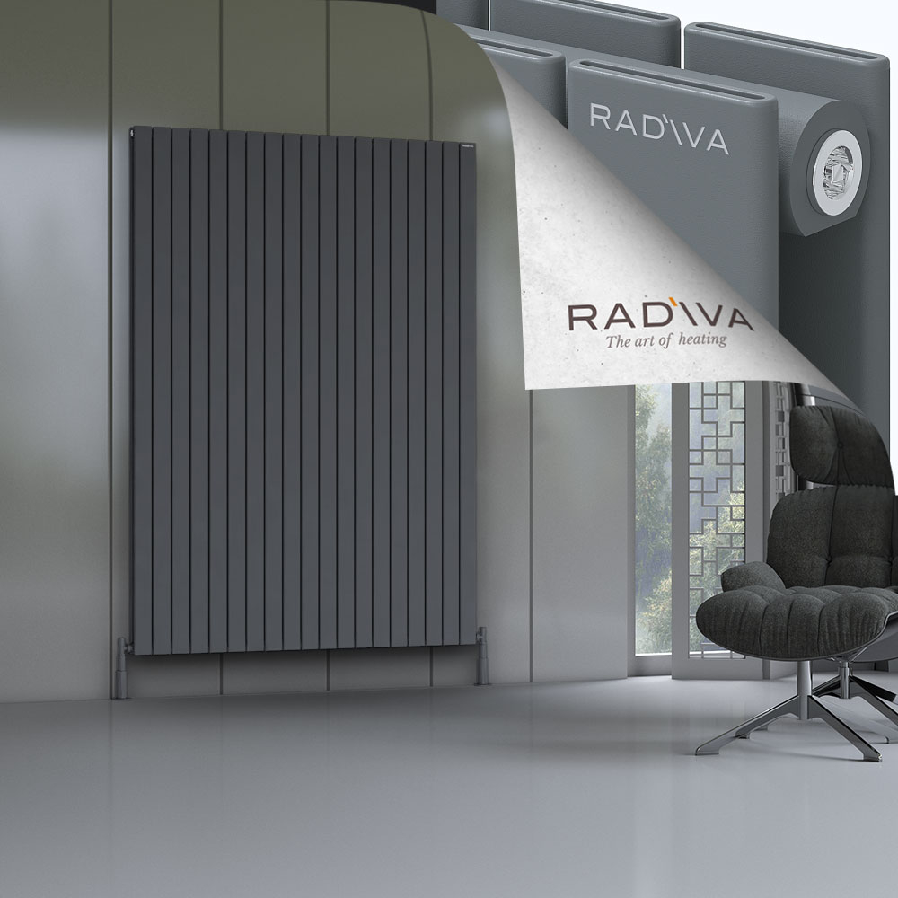 Oti Aluminium Radiator 2000x1402 Anthracite - 1