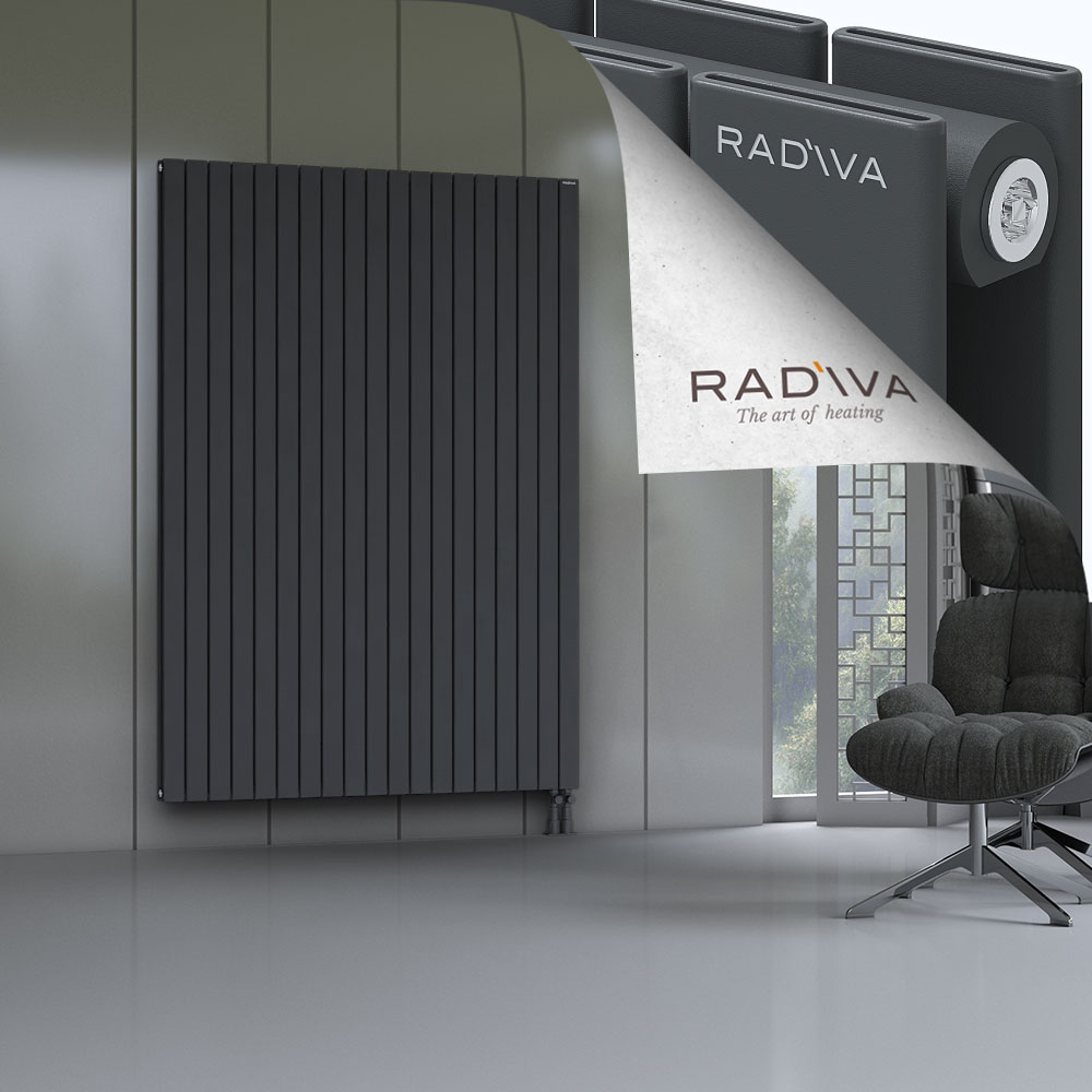 Oti Aluminium Radiator 2000x1402 Dark Anthracite - 3