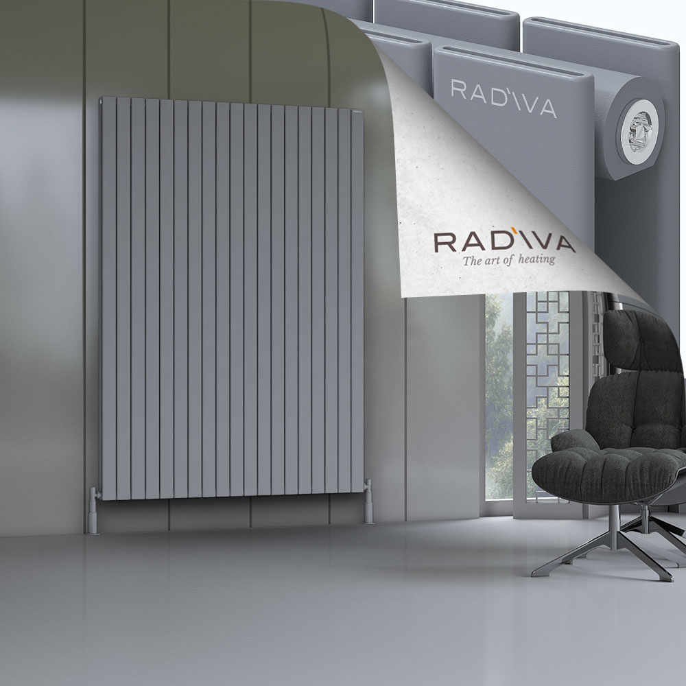 Oti Aluminium Radiator 2000x1402 Grey - 1