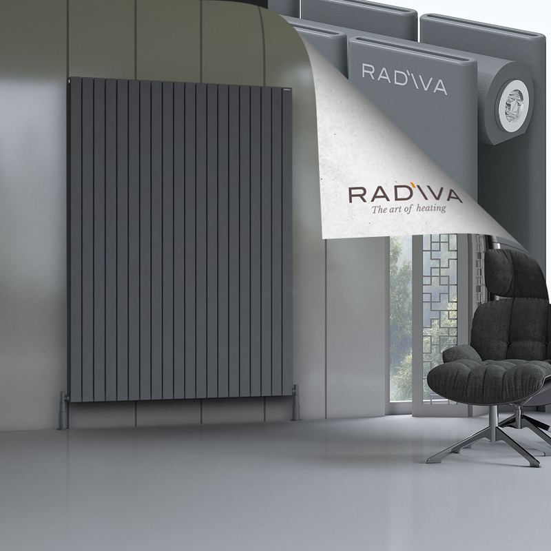 Oti Aluminium Radiator 2000x1476 Anthracite 
