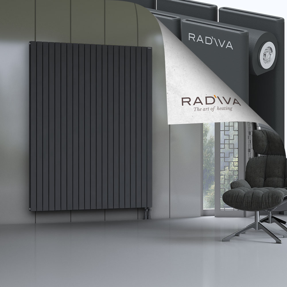 Oti Aluminium Radiator 2000x1550 Dark Anthracite - 3