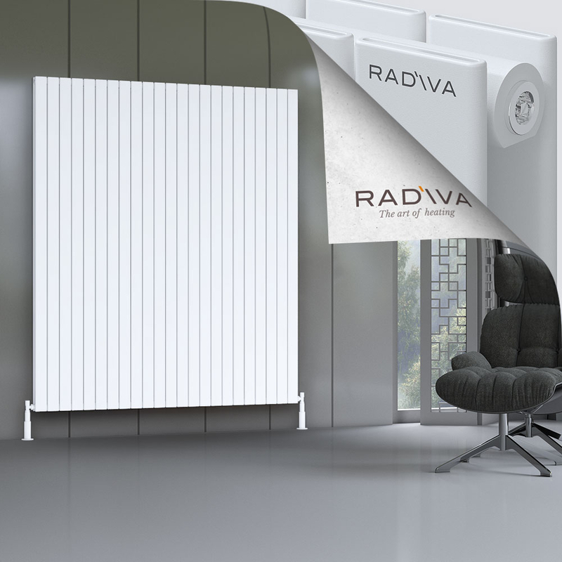 Oti Aluminium Radiator 2000x1698 White 