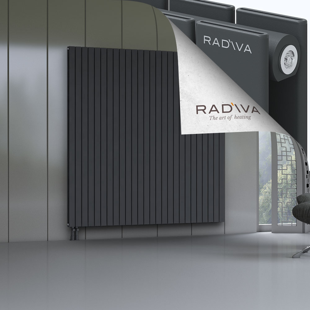 Oti Aluminium Radiator 2000x1920 Dark Anthracite - 4