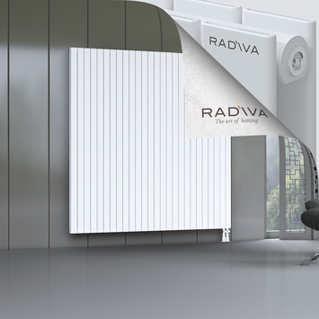 Oti Aluminium Radiator 2000x1920 White Bottom Right 50mm