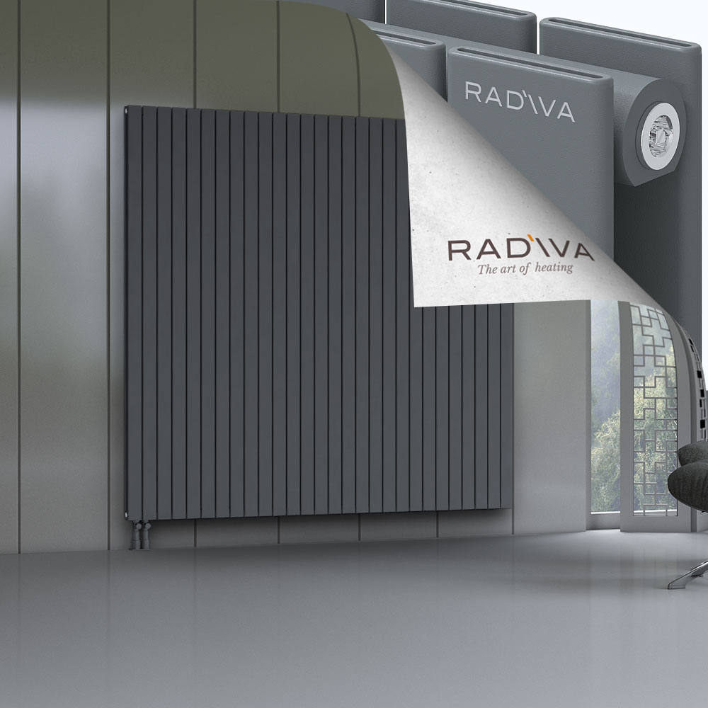Oti Aluminium Radiator 2000x2068 Anthracite - 4