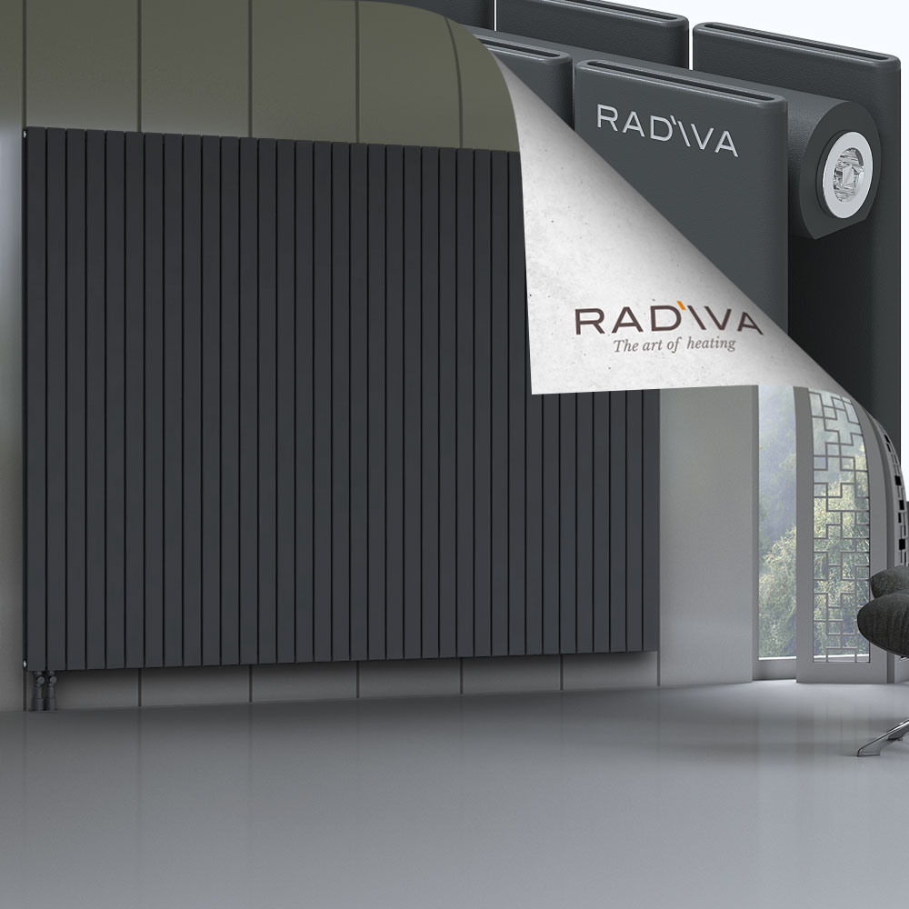 Oti Aluminium Radiator 2000x2586 Dark Anthracite - 4