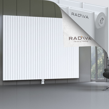 Oti Aluminium Radiator 2000x2586 White Bottom Middle 50mm