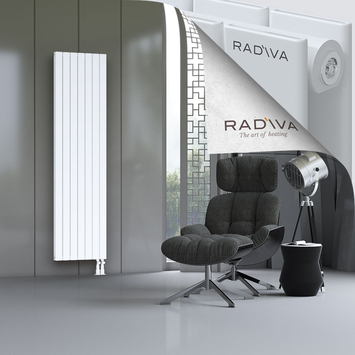 Oti Aluminium Radiator 2000x514 White Bottom Right 50mm