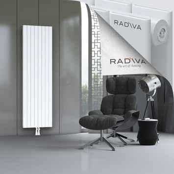 Oti Aluminium Radiator 2000x588 White Bottom Middle 50mm