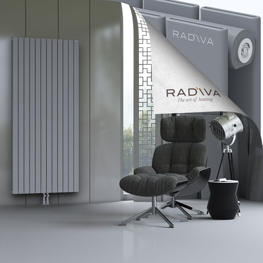 Oti Aluminium Radiator 2000x884 Grey - 2
