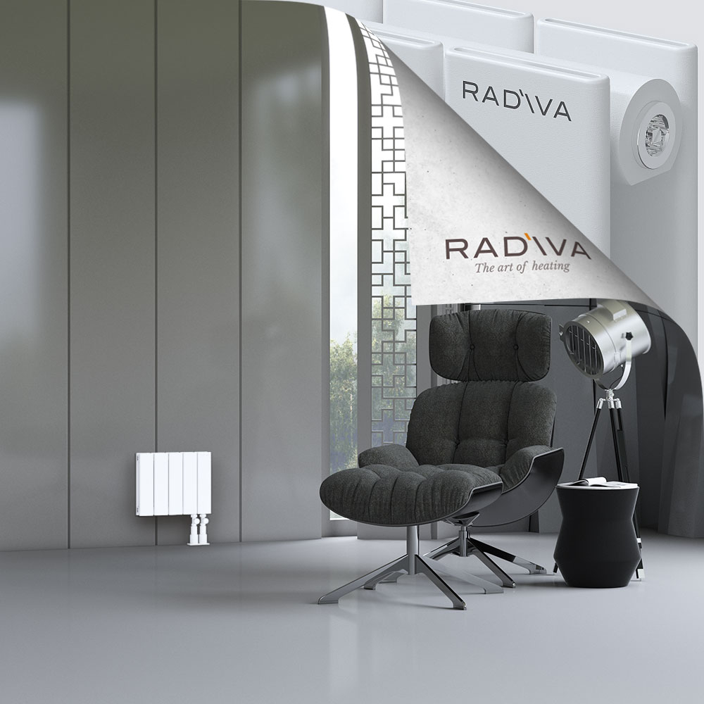 Oti Aluminium Radiator 300x366 White - 3