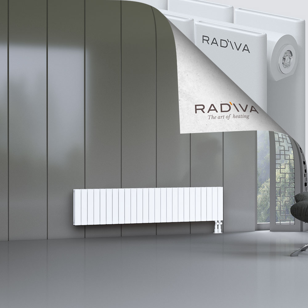 Oti Aluminium Radiator 400x1846 White - 3