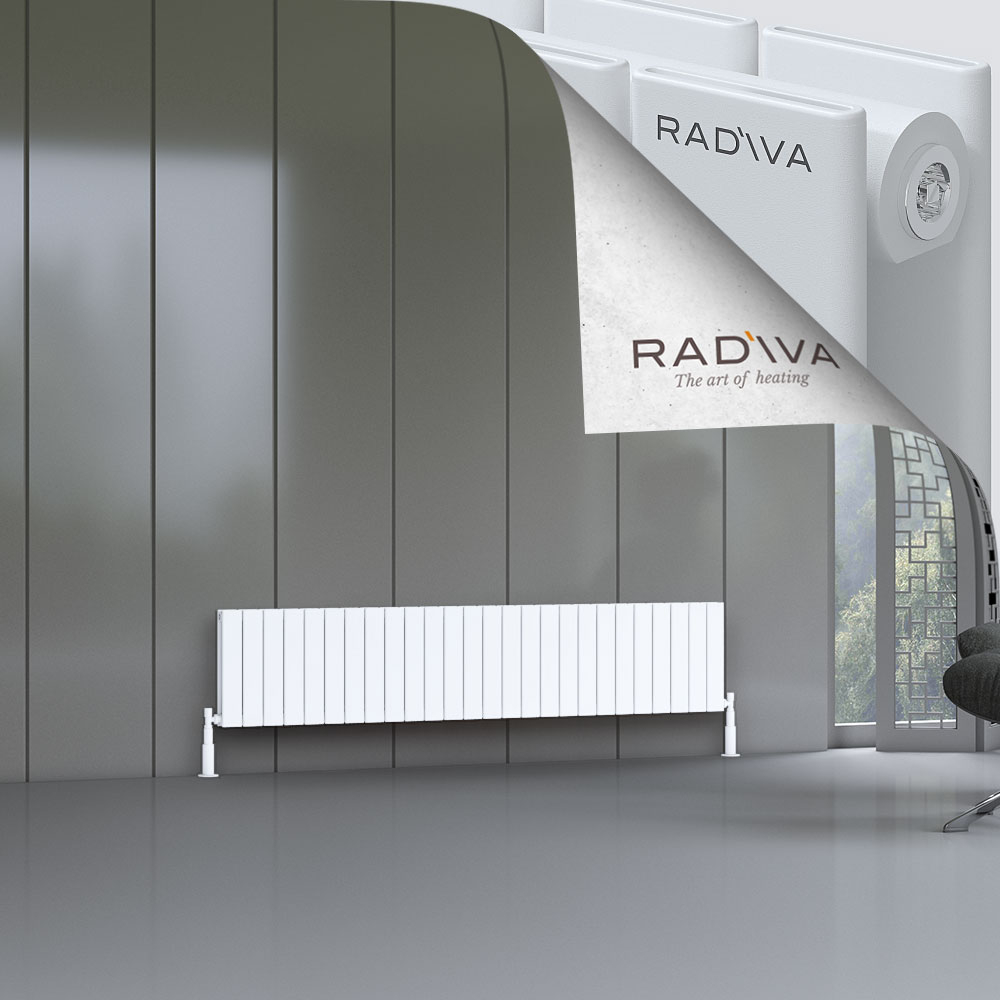 Oti Aluminium Radiator 400x1920 White - 1
